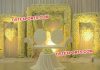 Latest Design Wedding Stage Flower Walls Frames