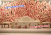 Asian Wedding Stage Flower Walls Back ground