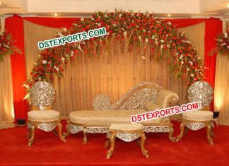 Asian Wedding New Walima Stage Furniture