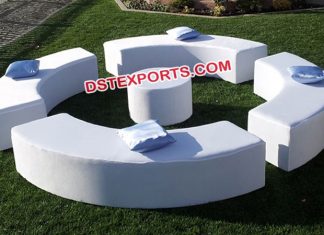 Mehandi Function Leather Seatings Set Mehandi Function Leather Seatings Set