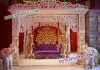 Indian Wedding Ceremonial Mandap