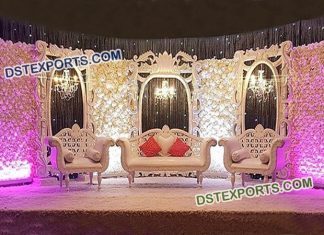 Floral Wedding Stage Decoration