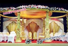 Stunning Wooden Mandap Stunning Wooden Mandap