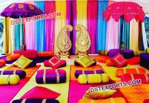 Mehandi Sangeet Stage Decoration