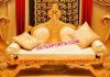 Asian Wedding Brass Maharaja Throne