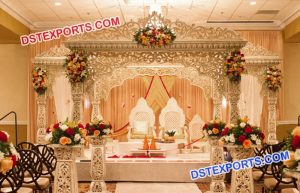 stylish jodha akbar wedding mandap