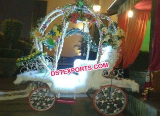 Amazing Bride Entry Carriage