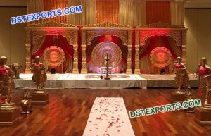 Bollywood Jodha Akbar Wedding Stage Set