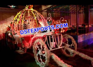 Cinderella Buggy For Bride Entrance