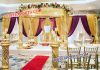 Designer Fiber Crystal Wedding Mandap