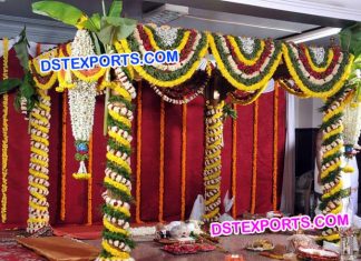 Flower Decoration Chains For Wedding Mandap