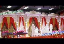 Grand Bollywood Wedding Stage Set Grand Bollywood Wedding Stage Set 9533