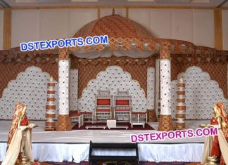 Gujrati Wedding Clothes Dom Mandap