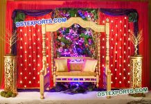 Indian Wedding Gold Jhula / Swing