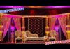 Indian Wedding Golden Crystal Stage Decor Indian Wedding Golden Crystal Stage Decor