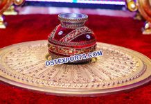 Indian Wedding Pot For Table Decoration