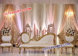 Indian Wedding Stage Sofa Set