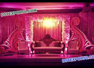 Latest Design Paisleys For Wedding Stage Decor