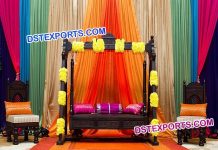 Muslim Wedding Antique Jhula Set Furniture Muslim Wedding Antique Jhula Set Furniture