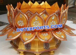 Wedding Decor Fiber Lotus Flower