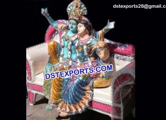 Radha Krishan Statue Wedding Decor