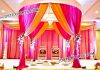 Round Indian Wedding Mandap Design
