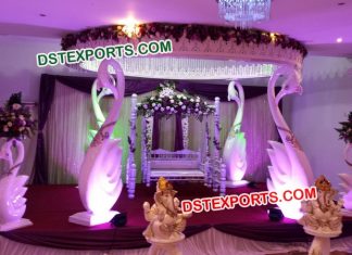 South Indian Wedding Swan Mandap South Indian Wedding Swan Mandap