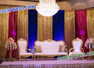 Stylish Hindu Wedding Sofa Set