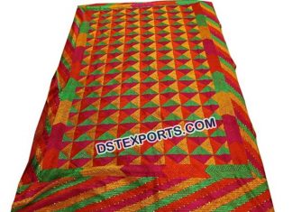 Traditional Punjabi Wedding Phulkari Bagh