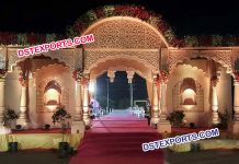 Wedding Fiber Welcome Entrance Gate Wedding Fiber Welcome Entrance Gate