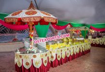 Wedding Food Counters Canopy