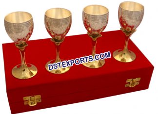 Wedding Handicraft Silver Wine Glass