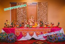 Wedding Rajasthani Theme Foyer Setup Wedding Rajasthani Theme Foyer Setup