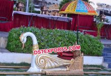 Wedding Wooden Swan Doli