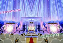 Wedding Stage Backdrop Fibre Panels Wedding Stage Backdrop Fibre Panels