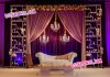Modern Style Wedding Stage Candle Backdrop Modern Style Wedding Stage Candle Backdrop