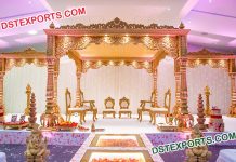 Small Elephant Pillars Wedding Mandap Small Elephant Pillars Wedding Mandap
