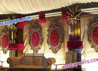 Hanging Small Backdrop Oval Panels Hanging Small Backdrop Oval Panels