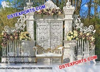 Ancient English Wedding Stage Decor Set Ancient English Wedding Stage Decor Set