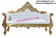 Asian Muslim Wedding Gold Sofa Love Seat Asian Muslim Wedding Gold Sofa Love Seat