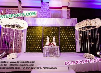 Wedding Stage Metal Candle Walls Wedding Stage Metal Candle Walls