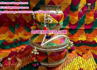 Phulkari Wedding Jaggo in Punjabi Style Phulkari Wedding Jaggo in Punjabi Style