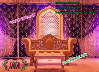 Asian Wedding Stage Candle Back wall Frame Asian Wedding Stage Candle Back wall Frame