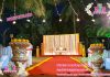 Haldi Ceremony Decoration With Flower Pots Haldi Ceremony Stage Decoration With Flower Pots
