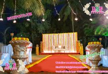 Haldi Ceremony Decoration With Flower Pots Haldi Ceremony Stage Decoration With Flower Pots