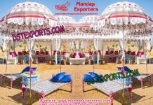 Punjabi Wedding Mehandi Stage Decoration With Umbrellas Punjabi Wedding Mehandi Stage Decoration With Umbrellas