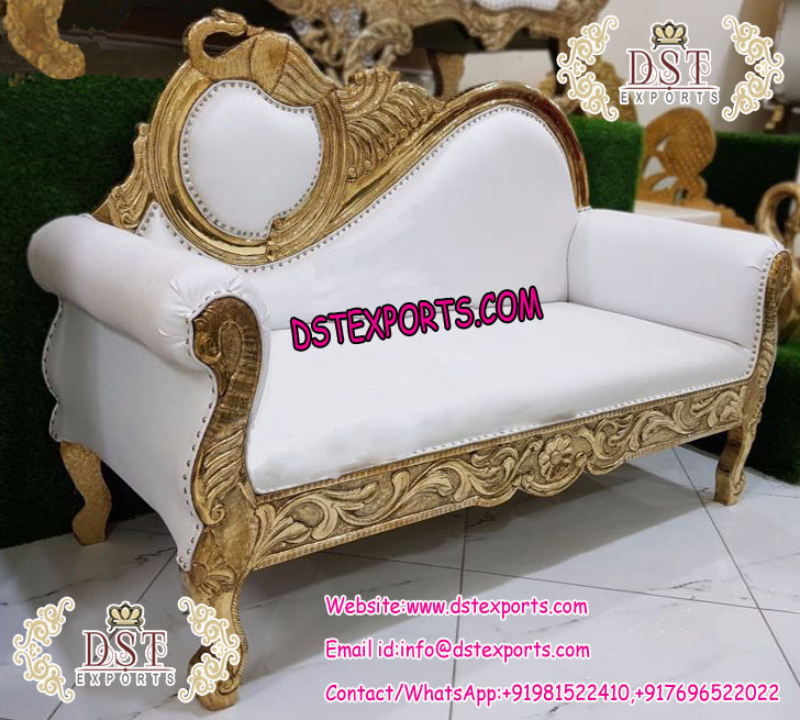 Asian Wedding Peacock Style Sofa