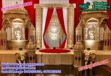 Antiquated Maharaja Wedding Stage Antiquated Maharaja Wedding Stage