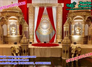 Antiquated Maharaja Wedding Stage Antiquated Maharaja Wedding Stage