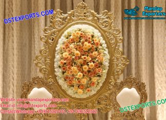 Classical Oval Shape Backstage Panel Classic Oval Shape Backstage Panel